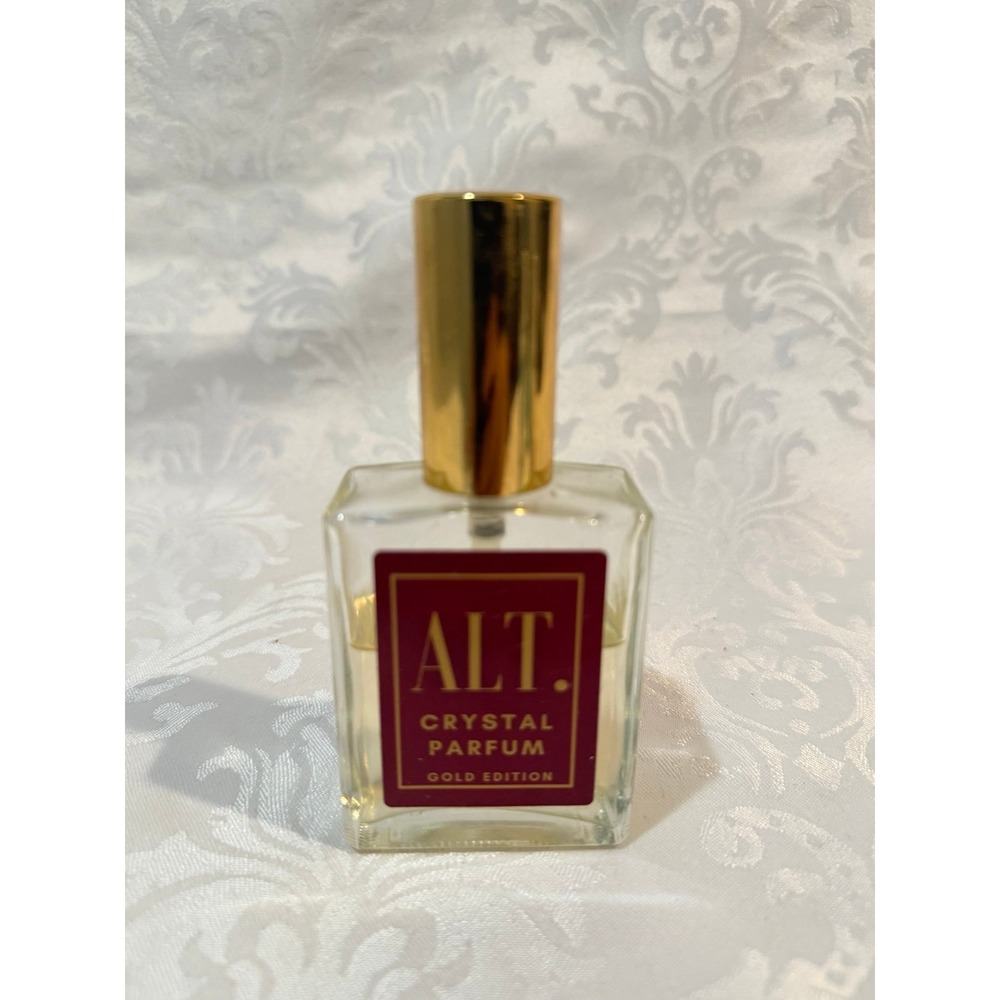 ALT. Crystal Parfum Gold Edition Perfume Bottle